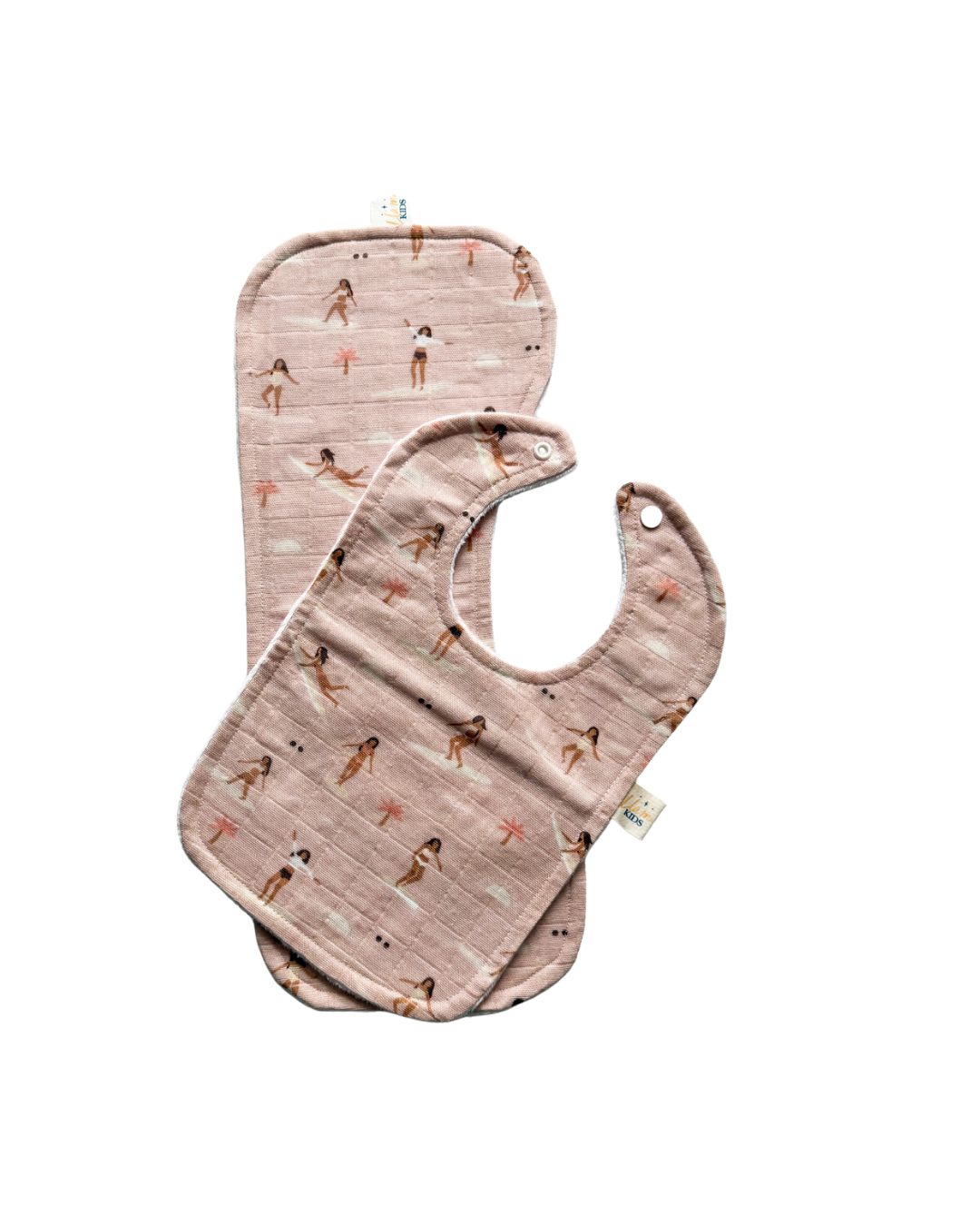 Surfer Chic Burp Cloth
