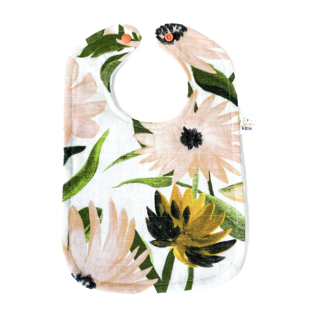 Flower Power Bib