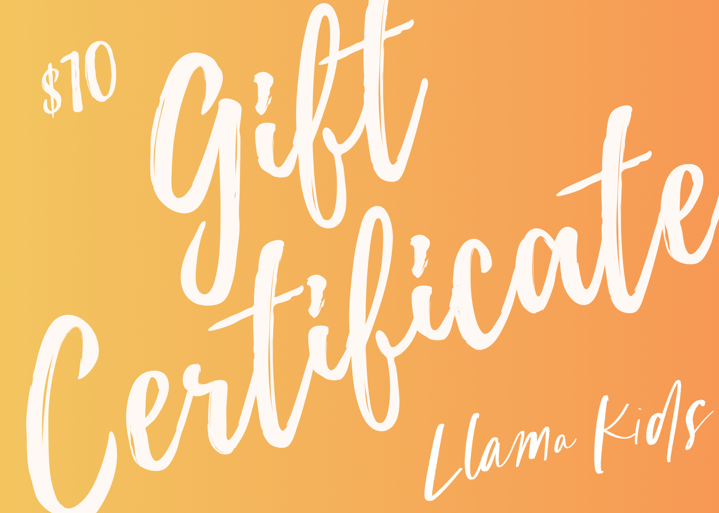 E-Gift Certificate