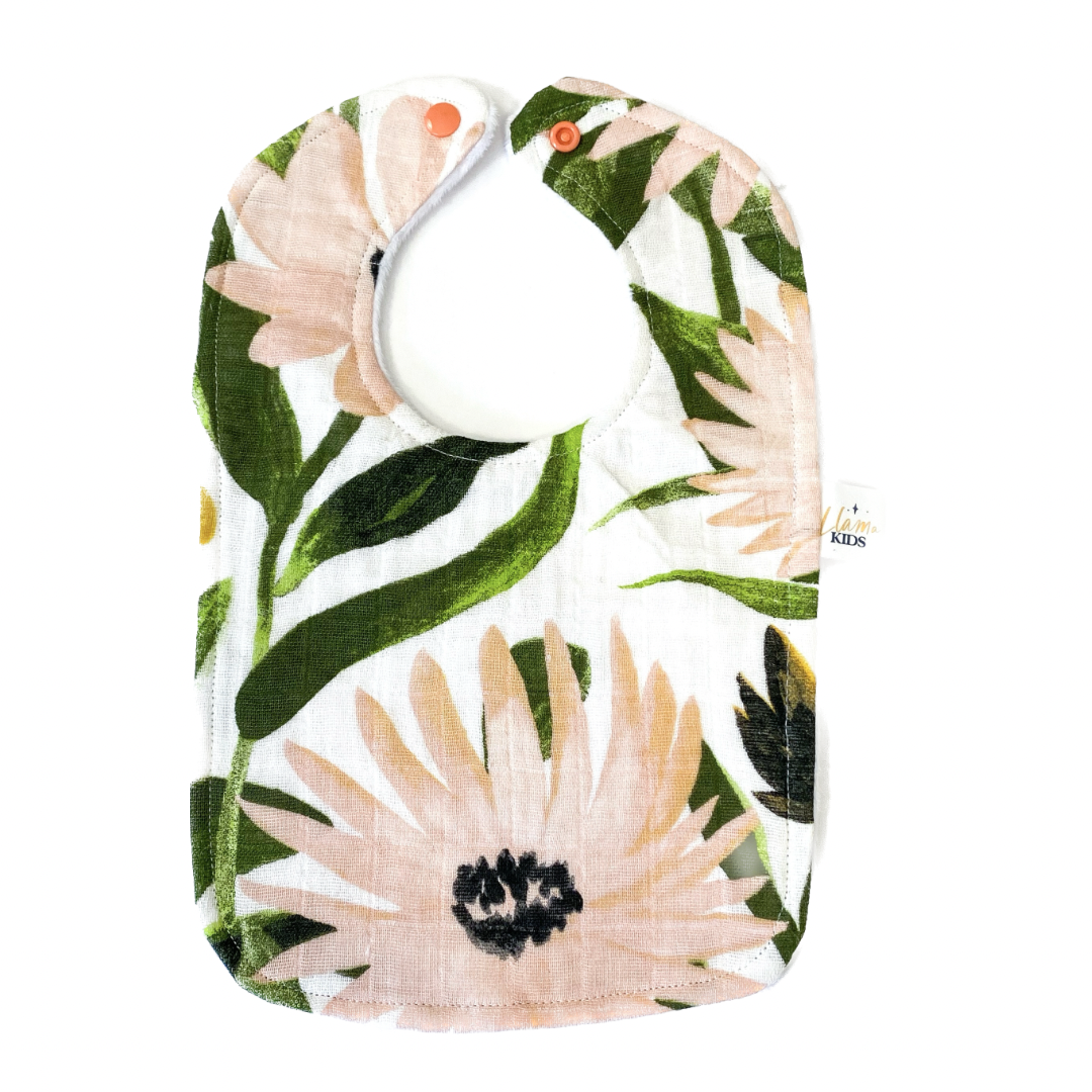 Flower Power Bib