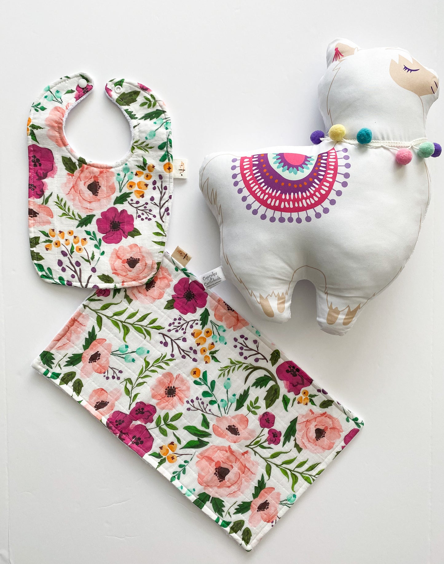 Spring Floral Bib