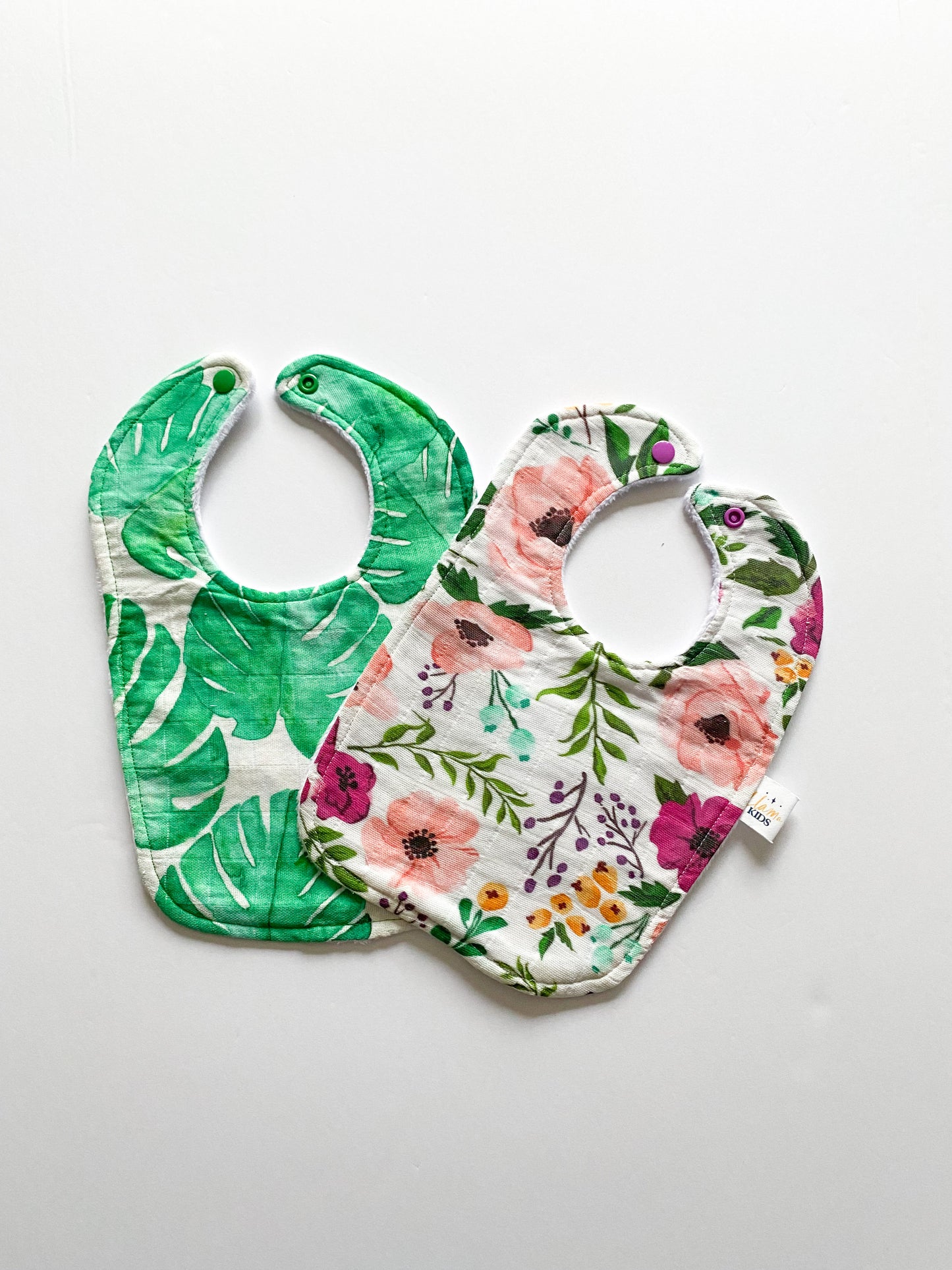 Spring Floral Bib