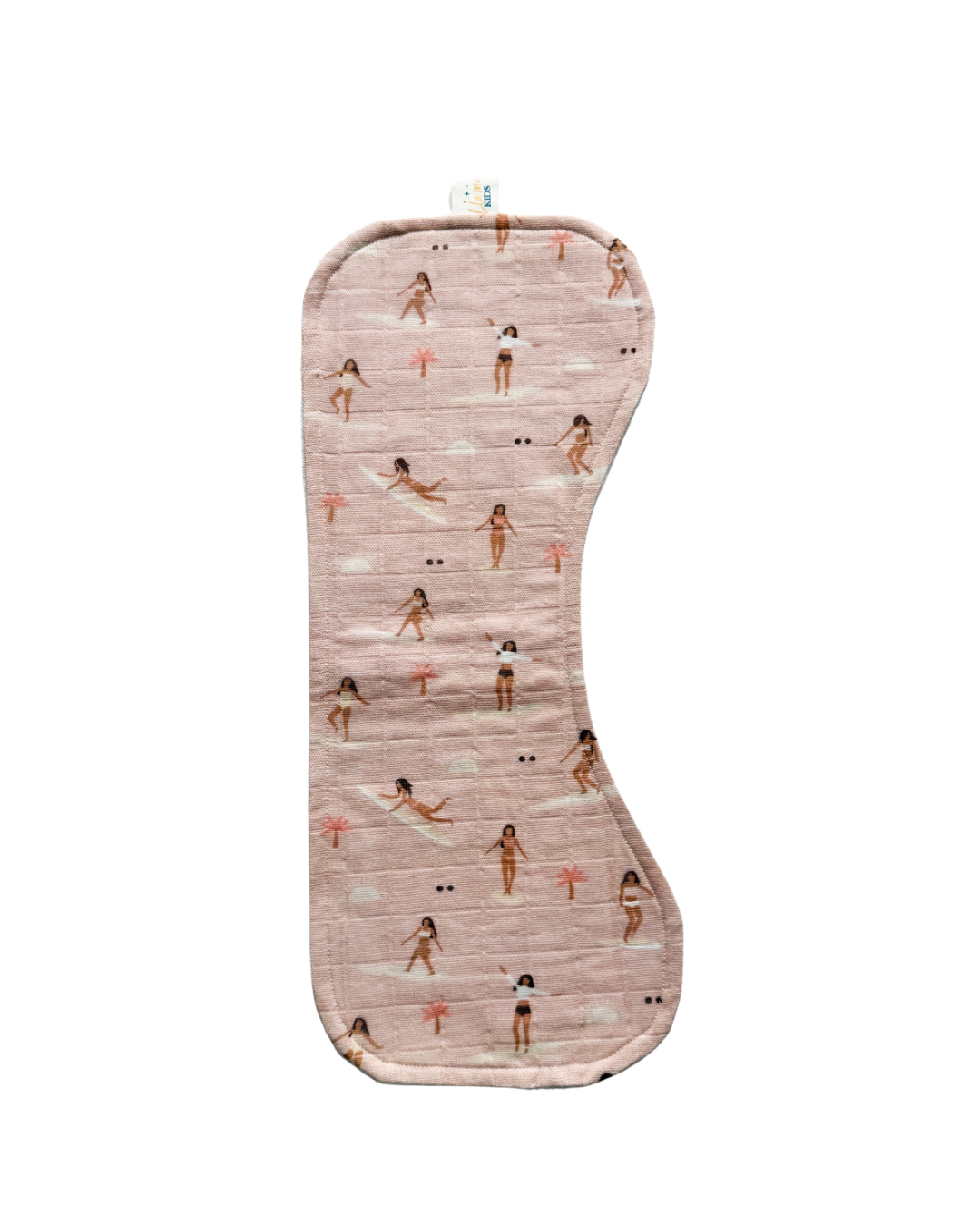 Surfer Chic Burp Cloth