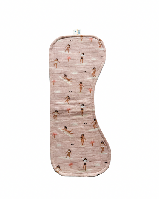 Surfer Chic Burp Cloth