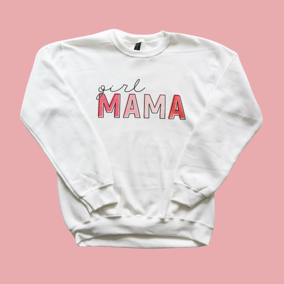 Girl Mama Crew Sweatshirt