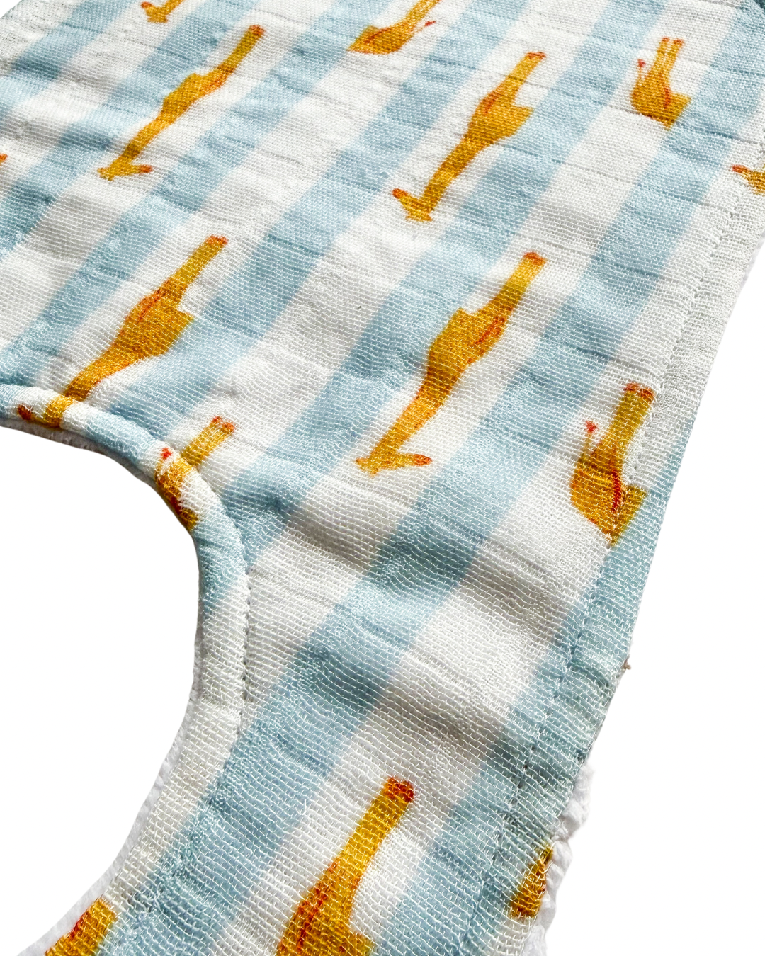 Giraffe Blues Bib