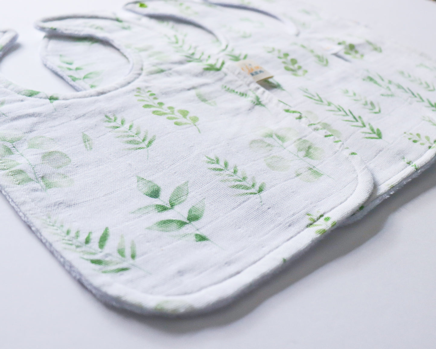 Baby Greenery Bib