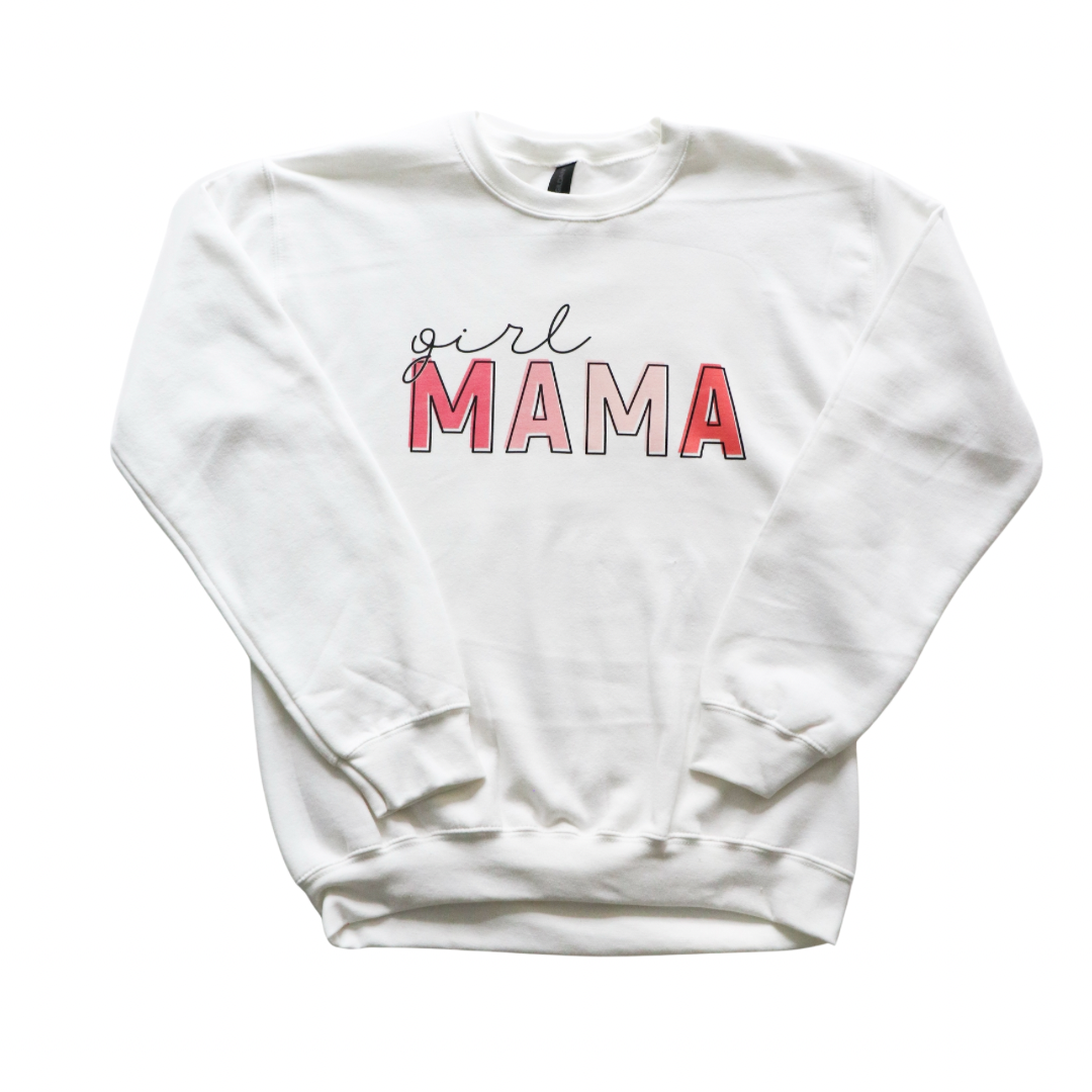 Girl Mama Crew Sweatshirt