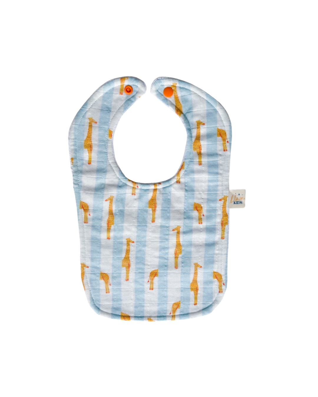 Giraffe Blues Bib