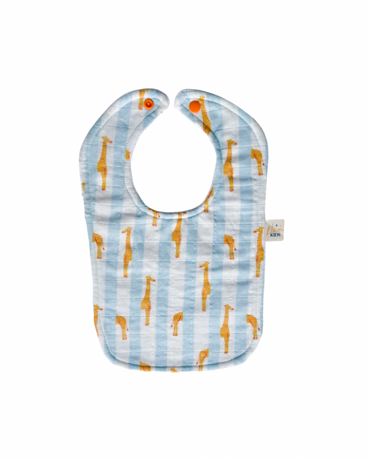 Giraffe Blues Bib