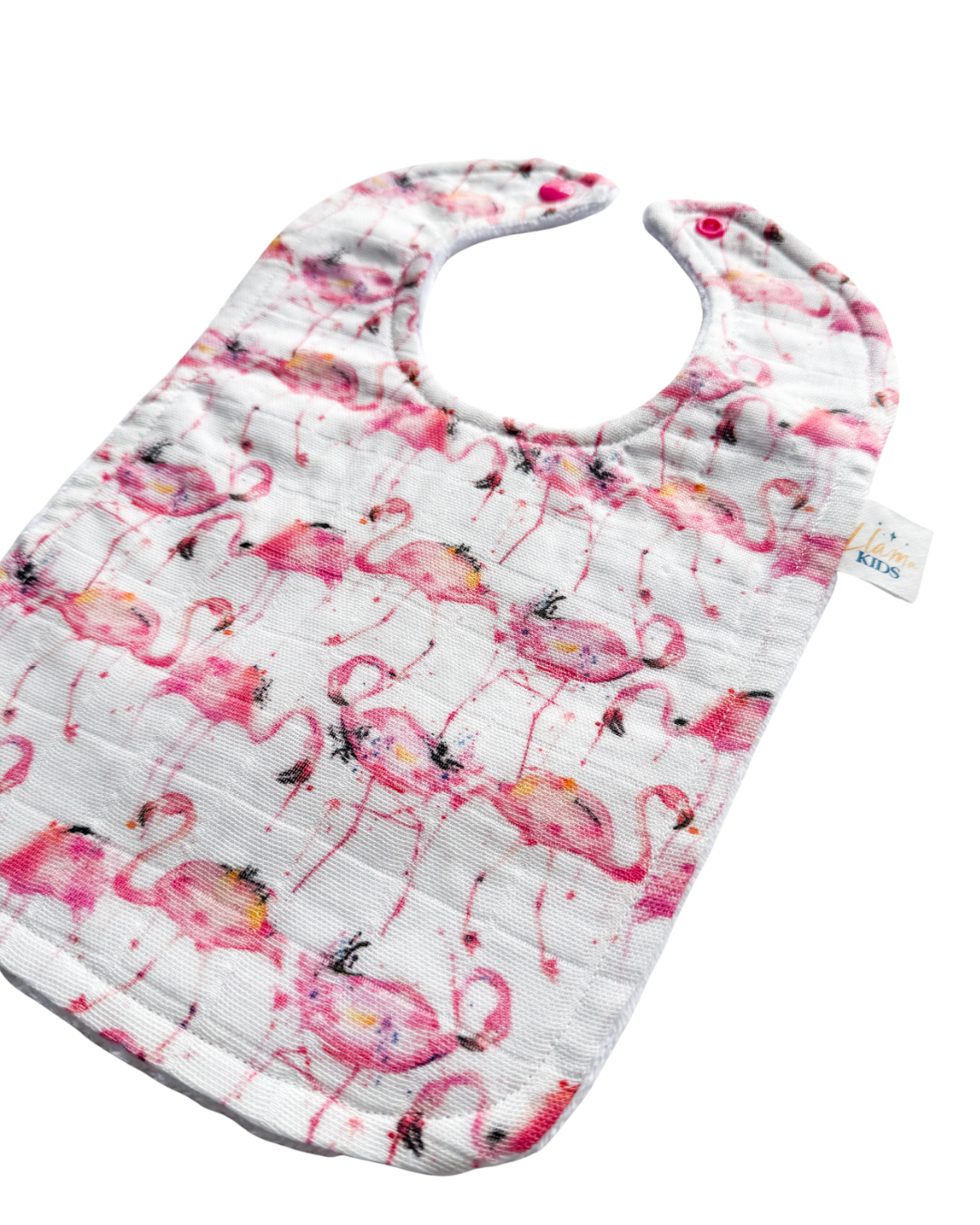 Flamingo Flamenco Bib