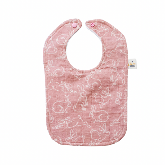 Bubblegum Bunnies Bib