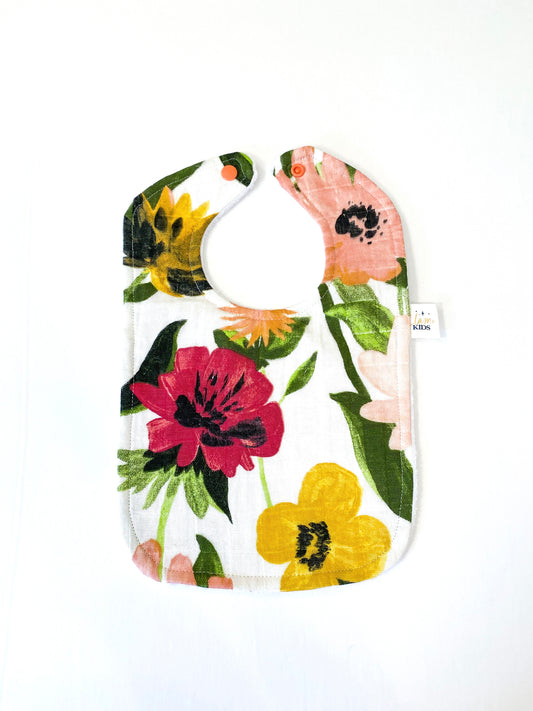 Flower Power Bib