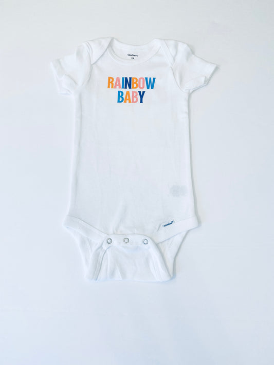 Rainbow Baby Onesies