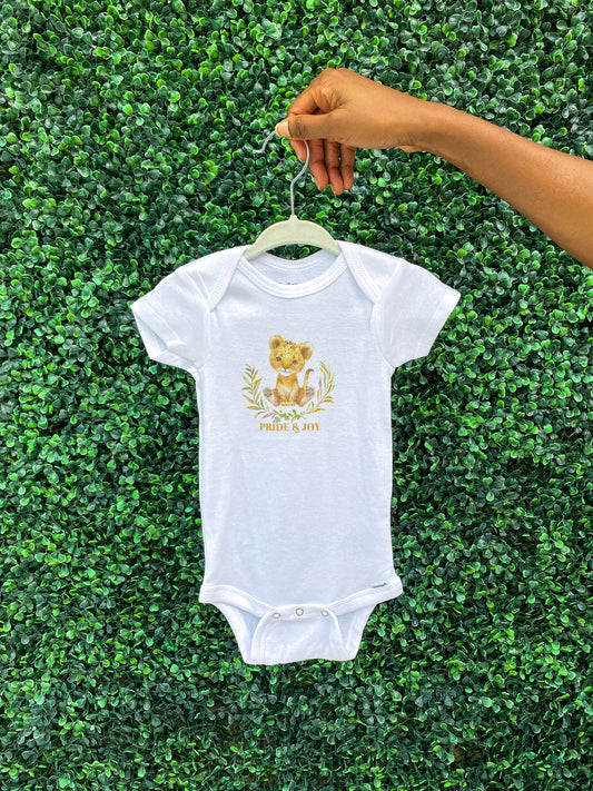 Pride & Joy Lion Organic Cotton Baby Onesies®