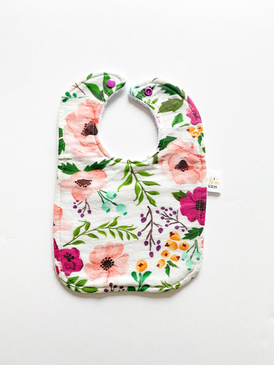 Spring Floral Bib